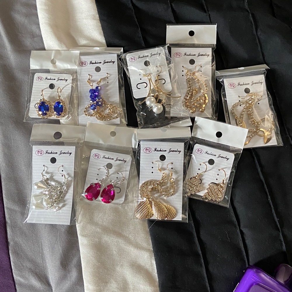 Elegant Assorted Fashion Jewelry Earrings